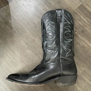 Nocona Men’s Black Cowhide Leather Cowboy Boot